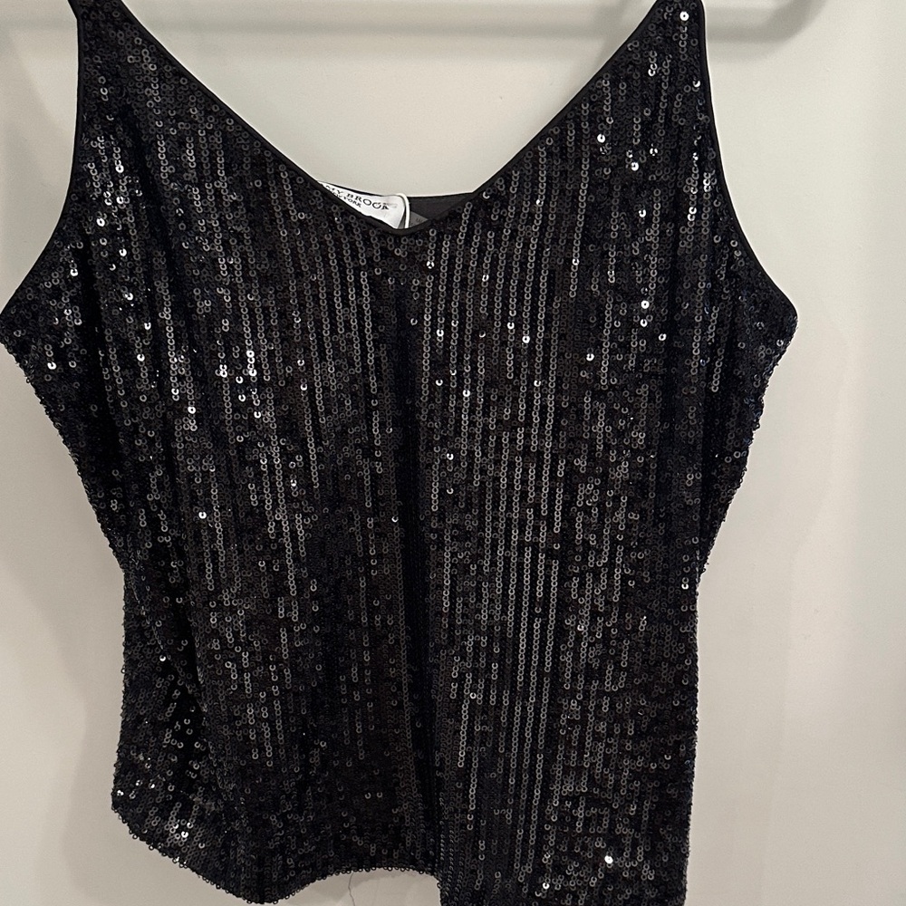 Ramy Brook Black Sequin Attire